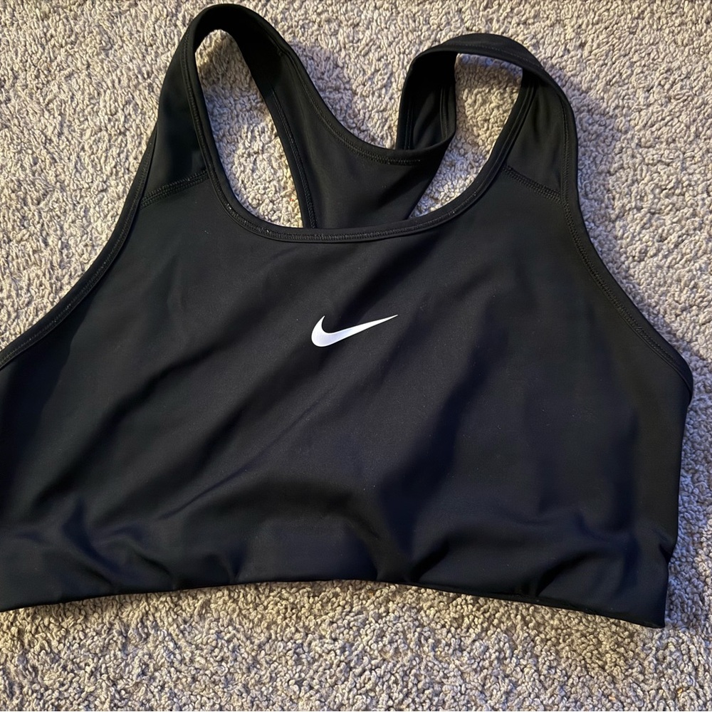 Nike Women's Black Racerback Sports Bra